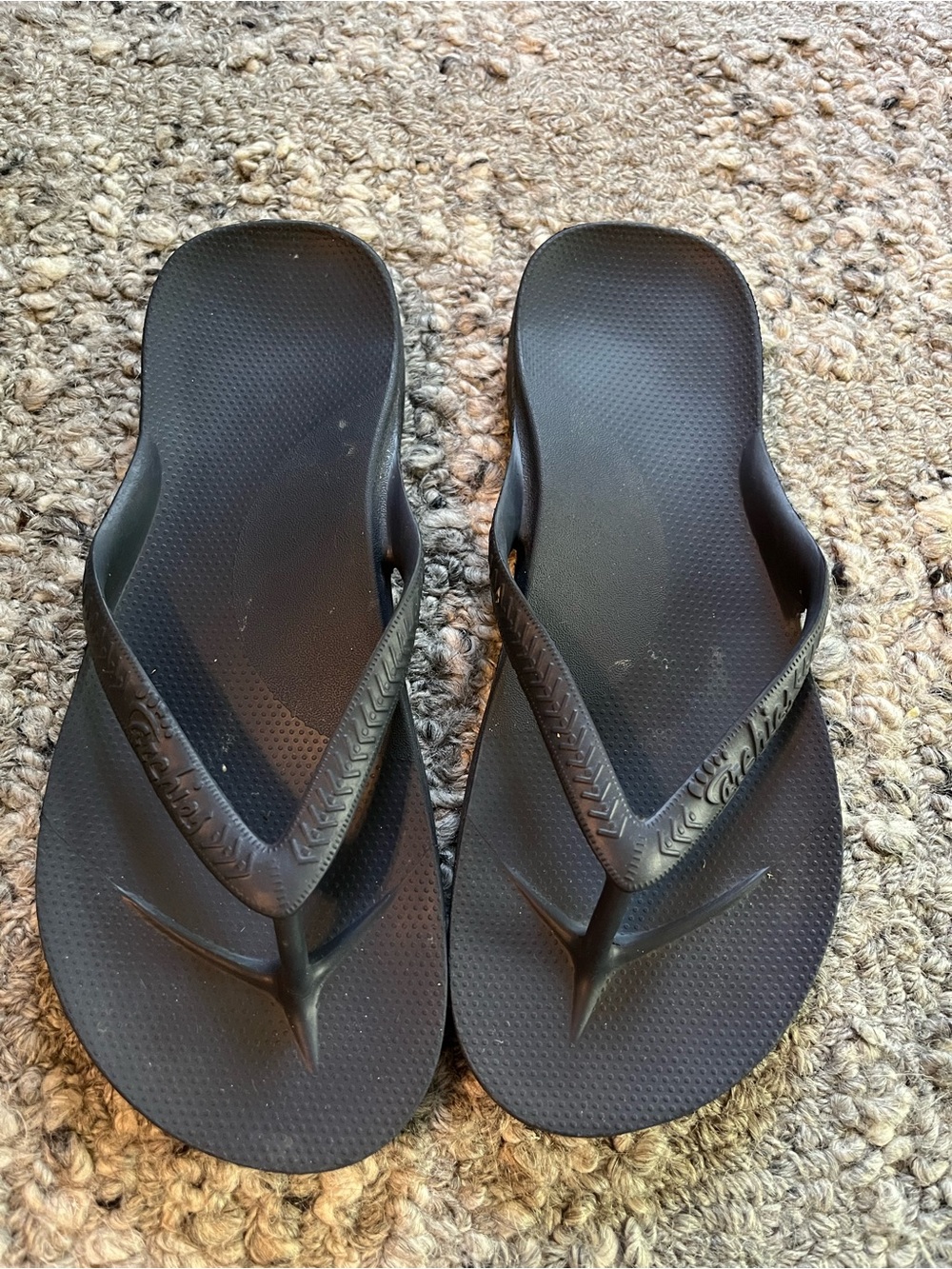 Archies Women's Navy Blue Flip Flop Sandals - Comfortable Everyday Wear